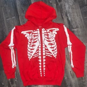 Precious pieces Skeleton hoodie